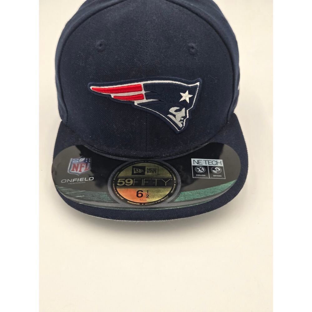 New Era 59FIFTY New England Patriots Youth Fitted Hat Size 6 1/2 NFL Cap